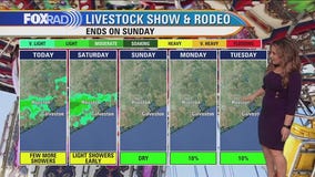 Houston rodeo forecast for Friday