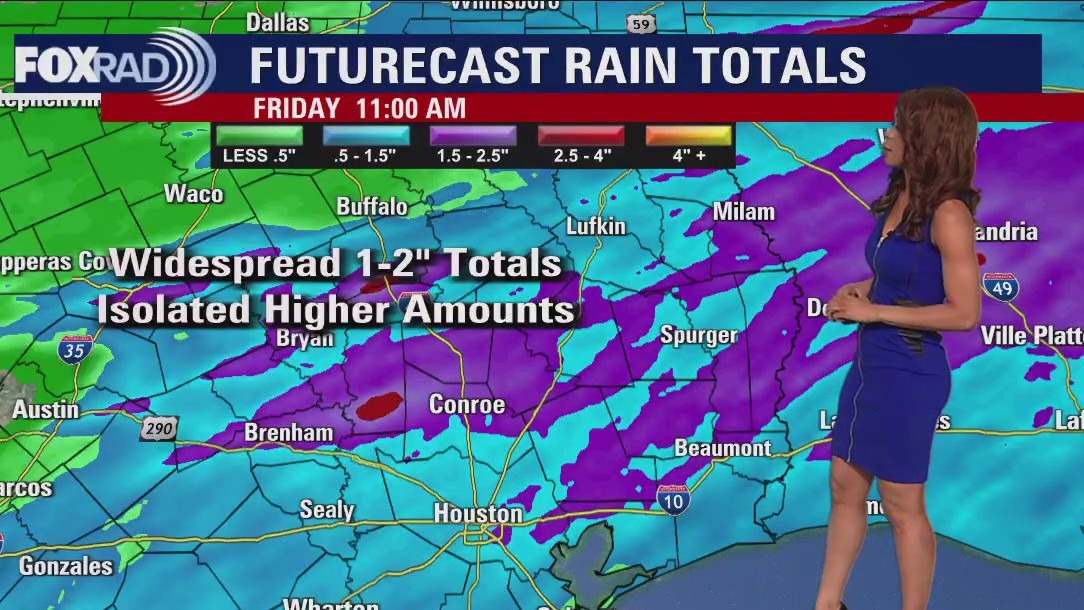 Thursday morning Houston-area weather forecast