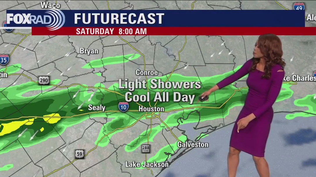 Saturday morning Houston-area weather forecast