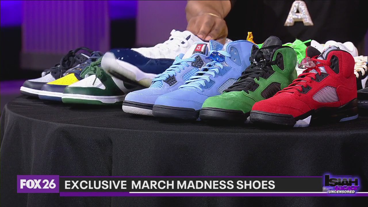 Exclusive March Madness shoes