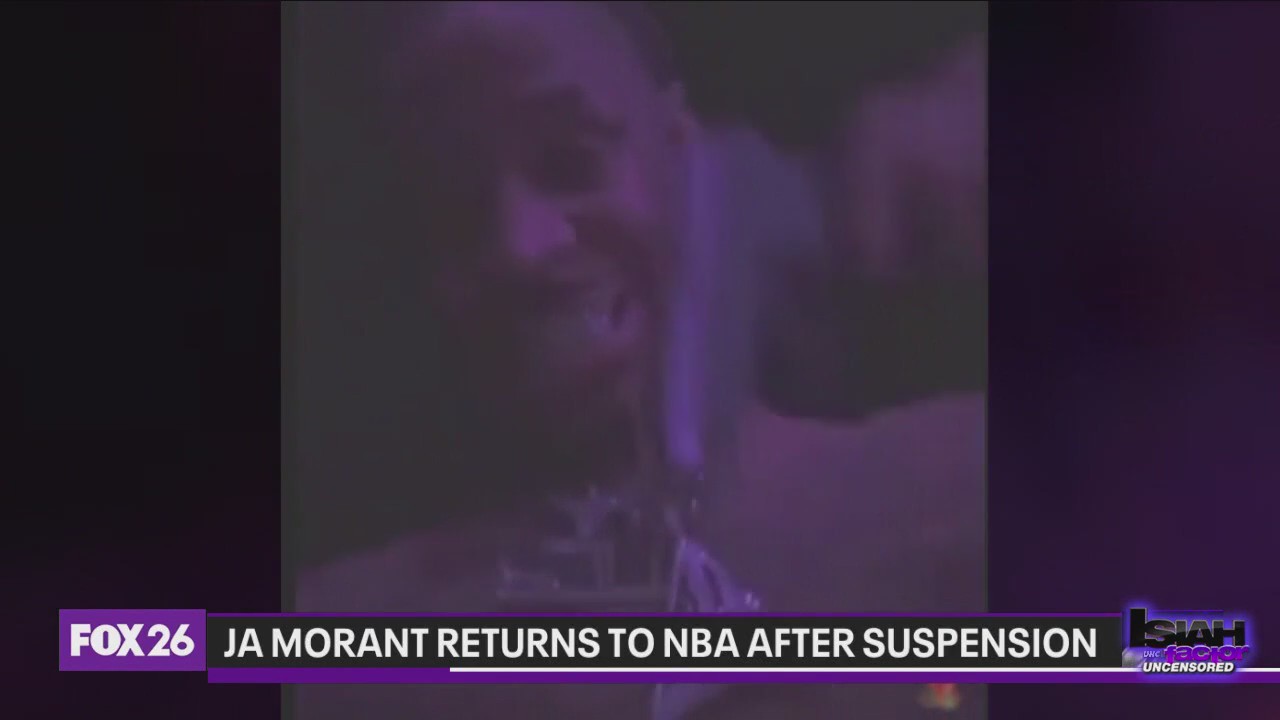 Ja Morant returns after being suspended by NBA