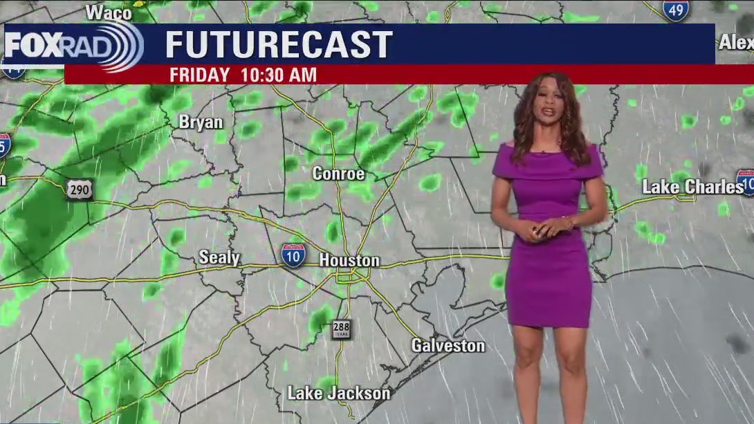 Friday morning Houston-area weather forecast
