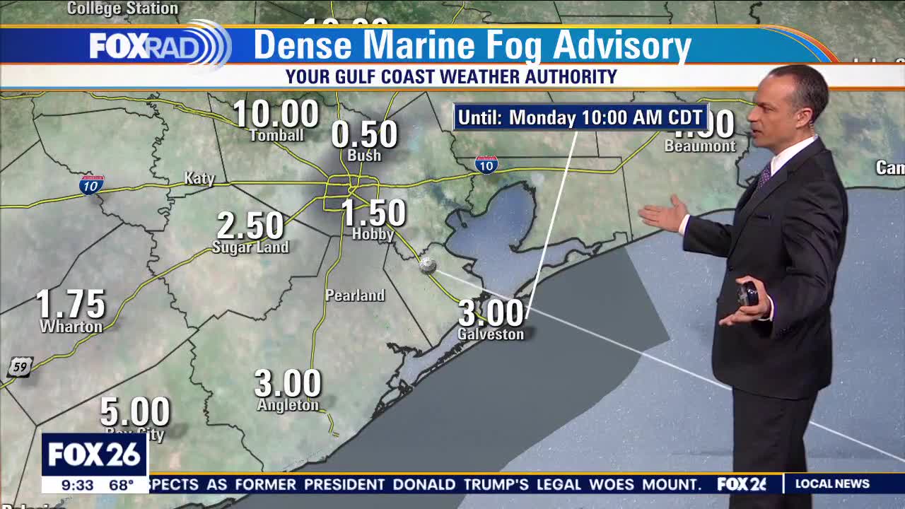 Houston Weather: Mostly cloudy and muggy with overnight storms expected