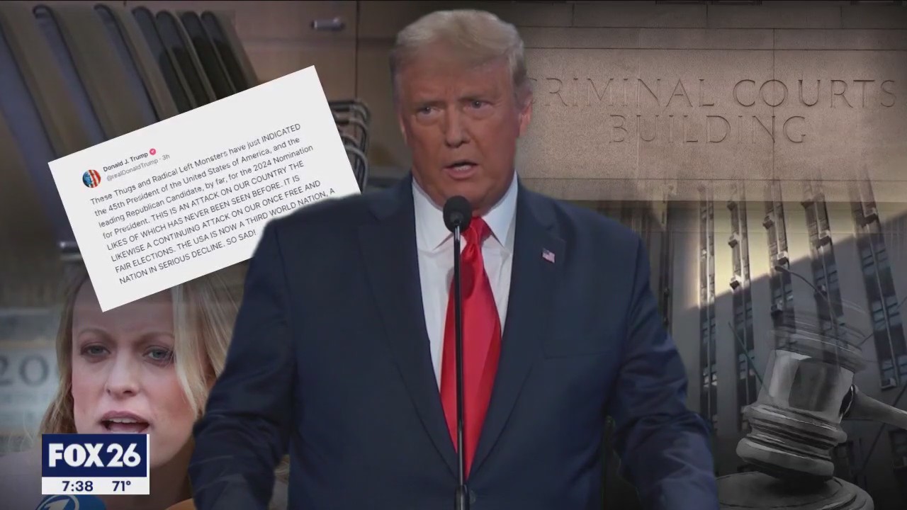 Former President Trump's indictment