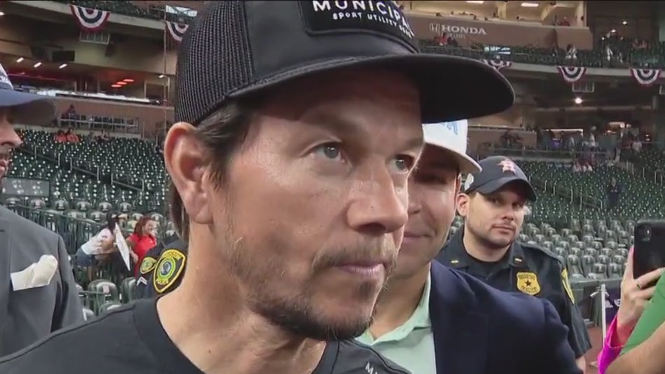 Catching up with Actor Mark Wahlberg ahead of Opening Day