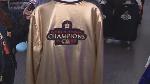 New Houston Astros gear and team store in center field