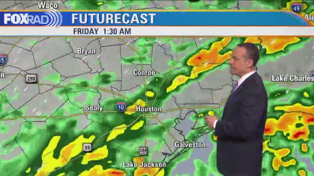 Houston weather: Heavy rain and scattered storms Thursday; highs in 60s