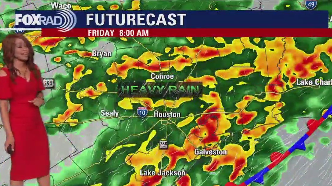 Friday morning Houston-area morning forecast