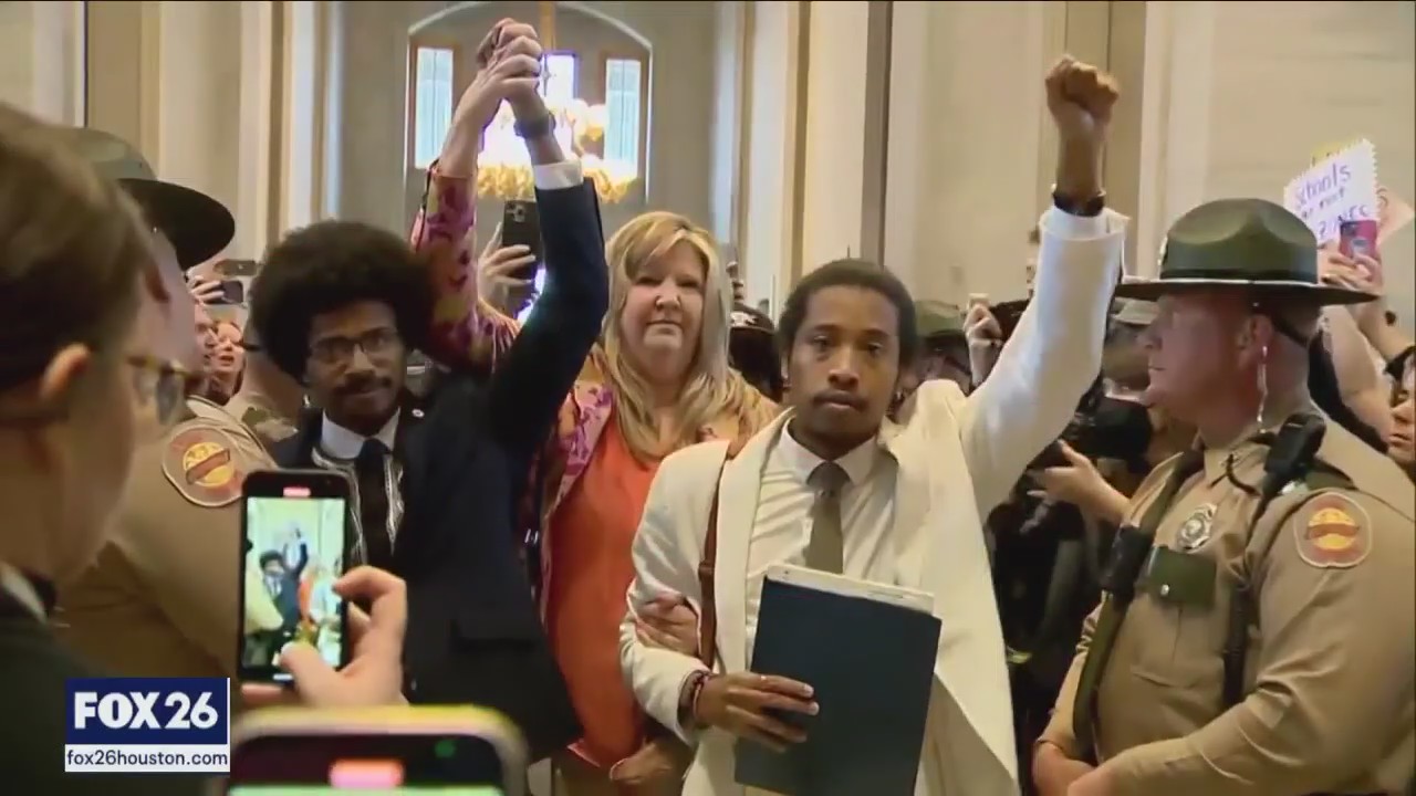 Tennessee expels Democratic representatives for raucus protest in legislature