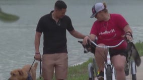 Seabrook residents helping woman struck by vehicle while riding bicycle