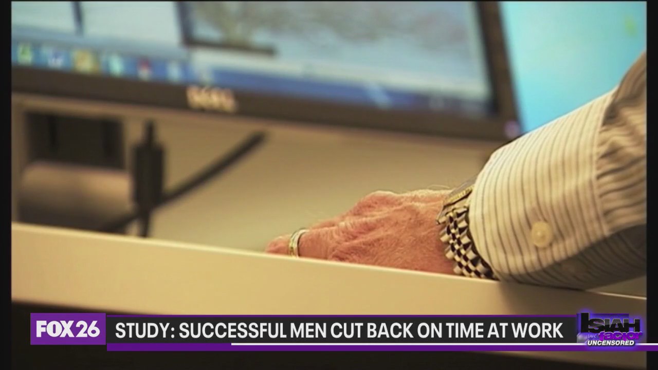 Study: Successful men cut back on time spent at work