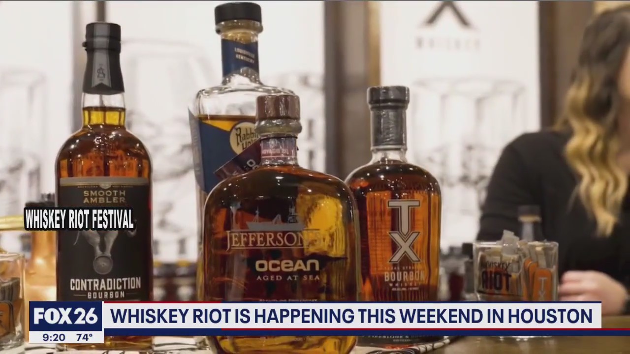 Whiskey Riot Austin Whiskey Riot festival happening in Houston | FOX 26 Houston