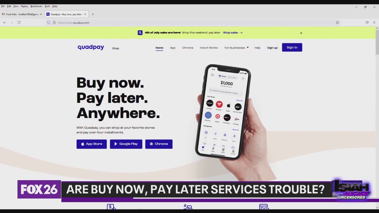 Are 'Buy Now, Pay Later' services trouble?