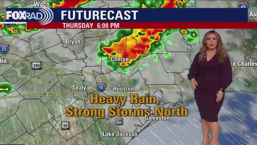 Isolated storms expected Thursday afternoon, heavy rain coming Friday