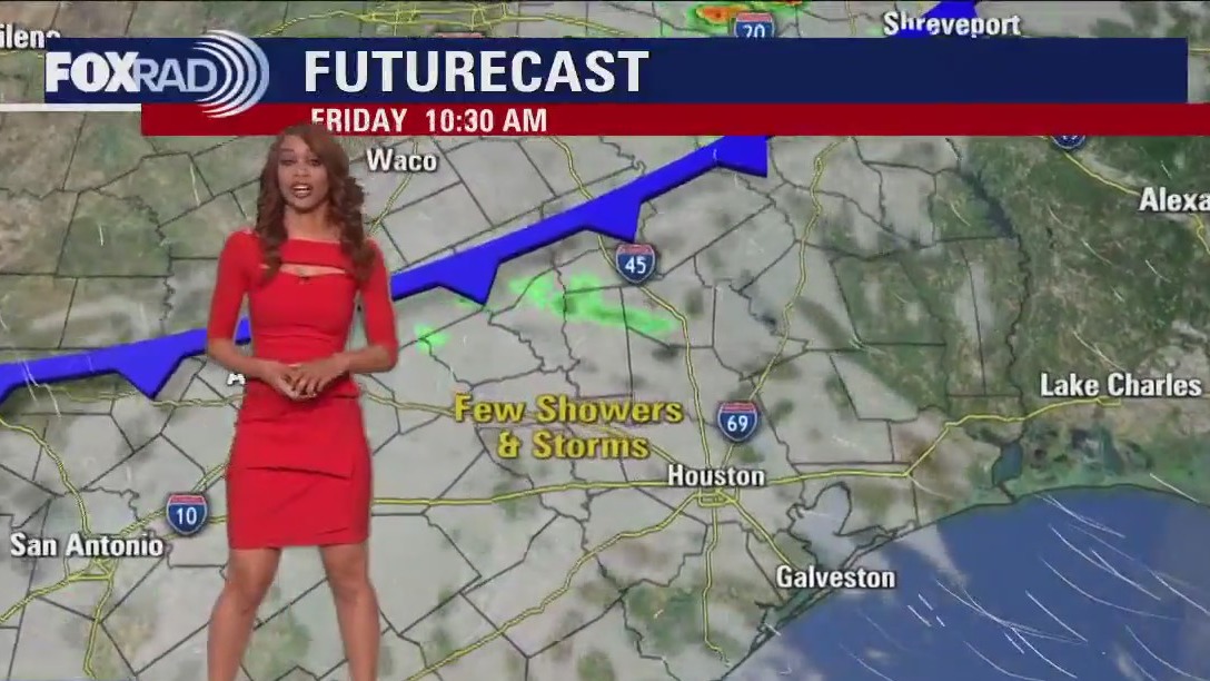 Houston-area weather forecast: Strong storms early Friday morning, clearing out for the weekend