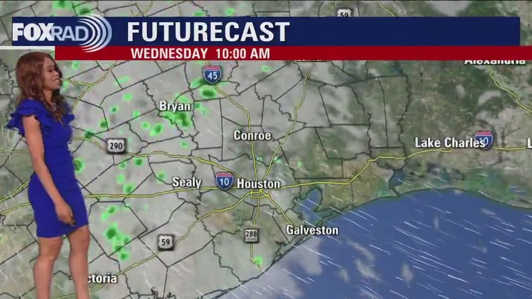 Houston weather - Wet Wednesday possible, be sure to stay weather aware