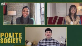 Backstage with the stars of 'Polite Society'