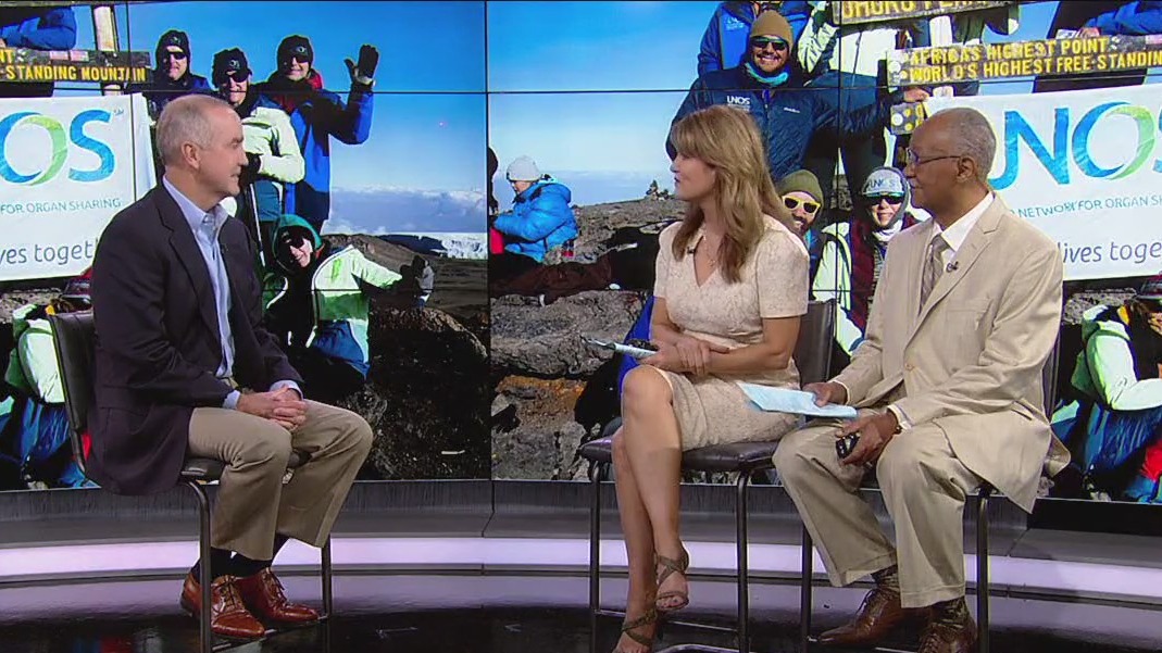 Group of organ donors climb Mt. Kilimanjaro to raise donation awareness
