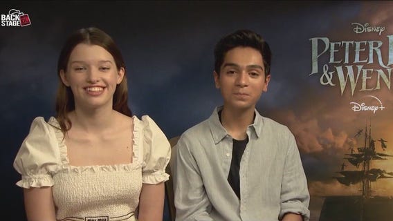 Backstage with Ever Anderson, Alexander Molony on 'Peter Pan & Wendy'