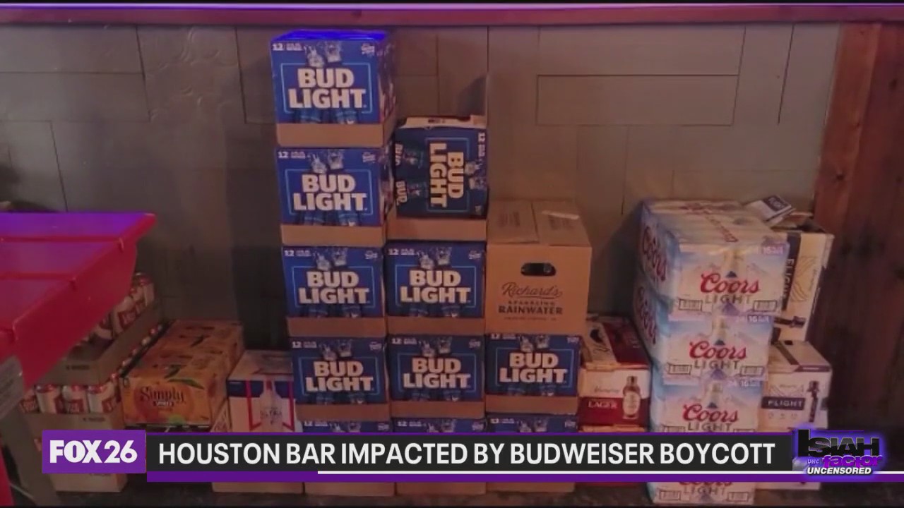 Houston restaurant impacted by Bud Light boycotts