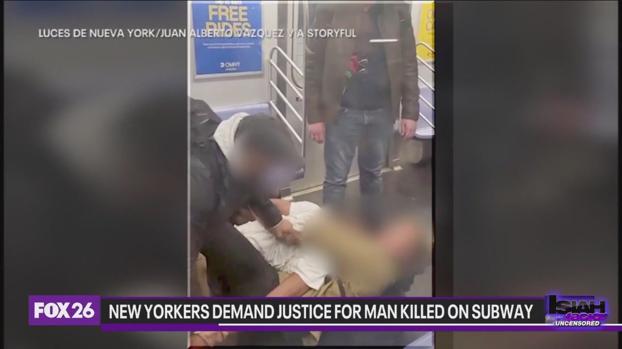 New Yorkers demand justice for man killed on subway