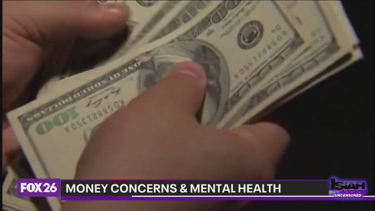 Negative impact of money issues on mental health
