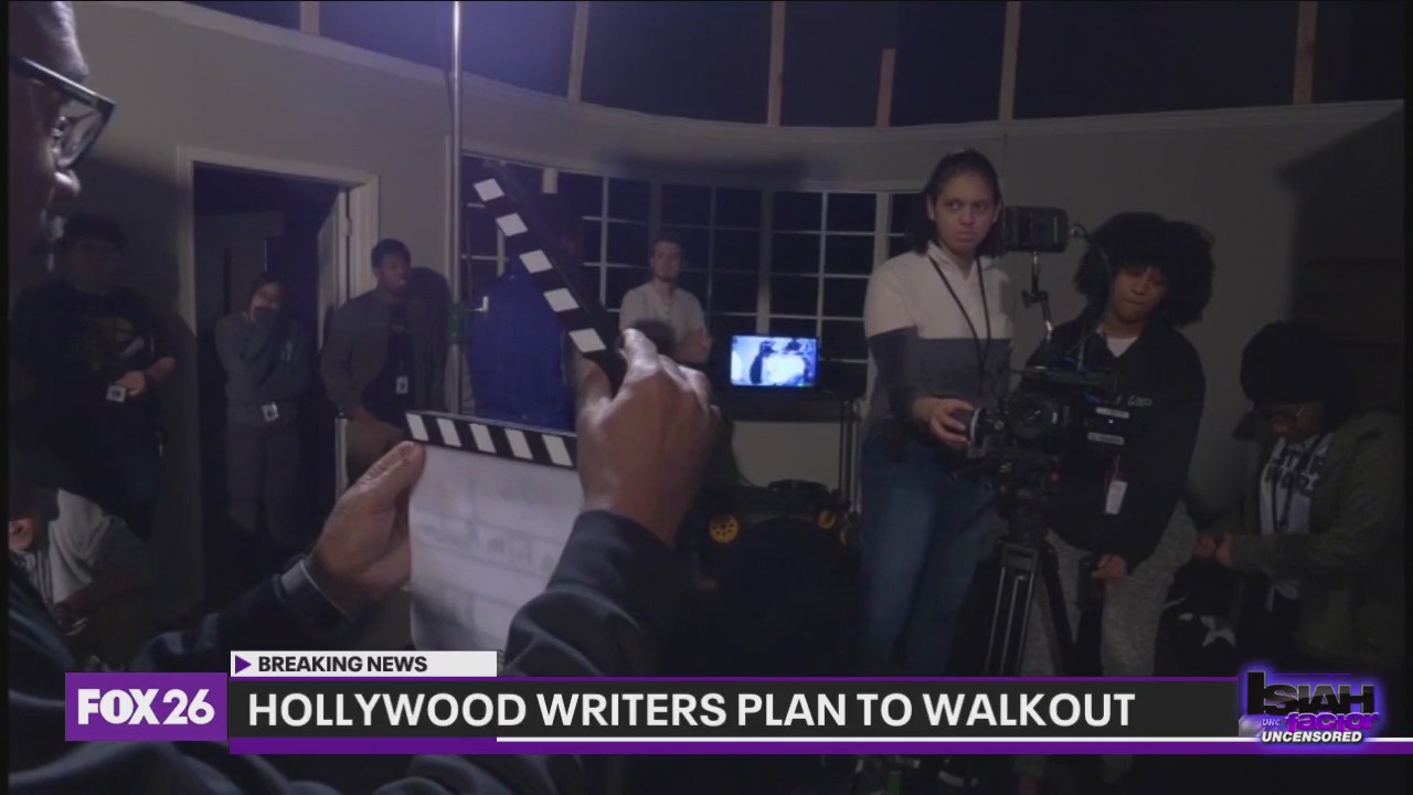 Hollywood writers on verge of walking out