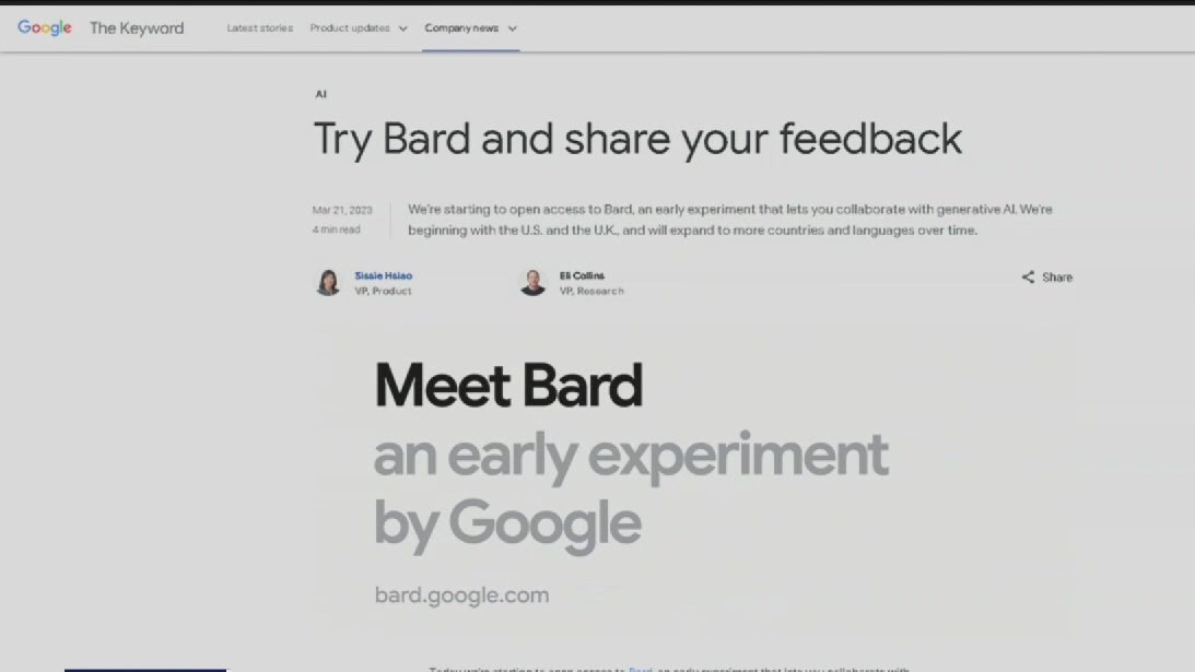 Google enhances search engine with AI chatbot 'Bard'
