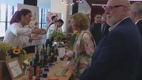 Queen Sofia of Spain makes special visit to Houston