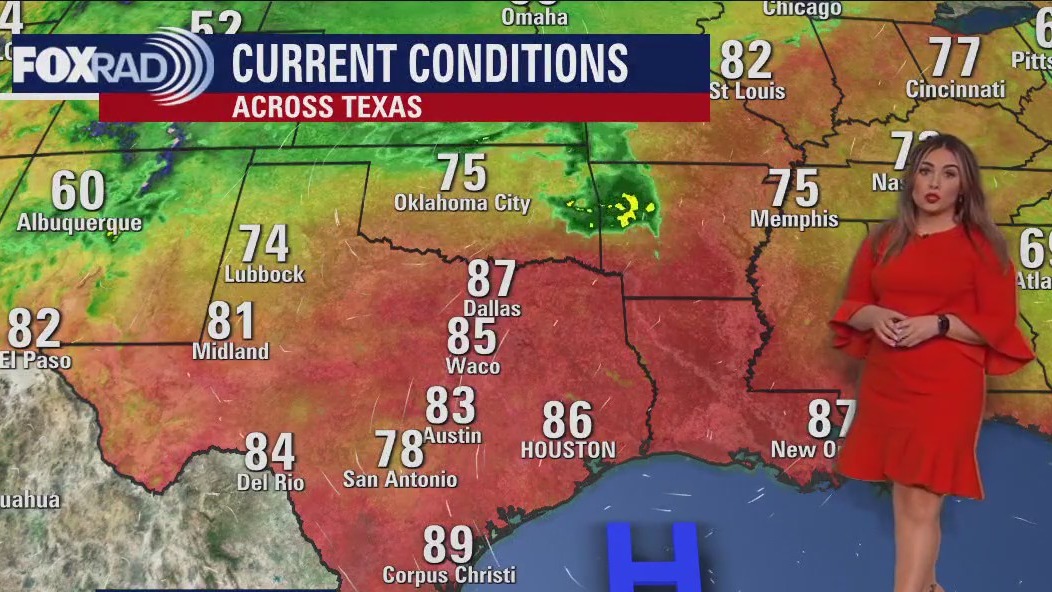 Houston weather: Sunny, hot Friday afternoon in the upper 80s