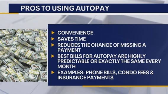 Pros and cons of using autopay for bills