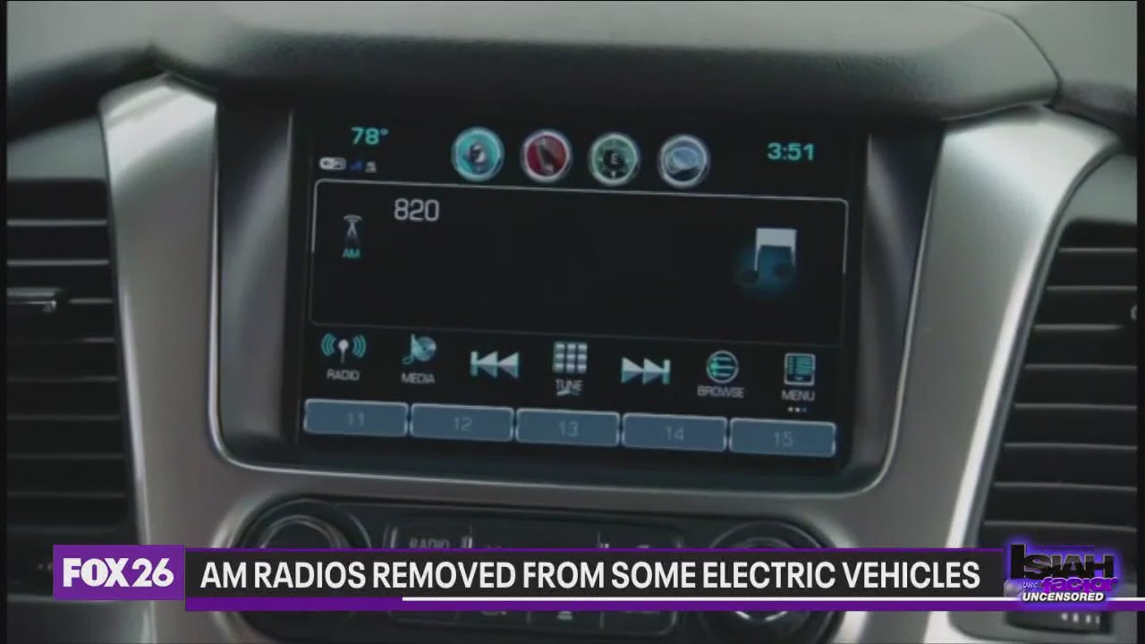 AM radios removes from some electric vehicles