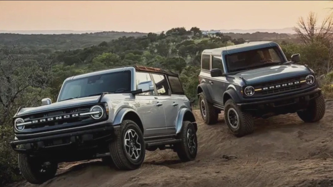 Ford recalls 175,550 Broncos due to front seatbelt issues