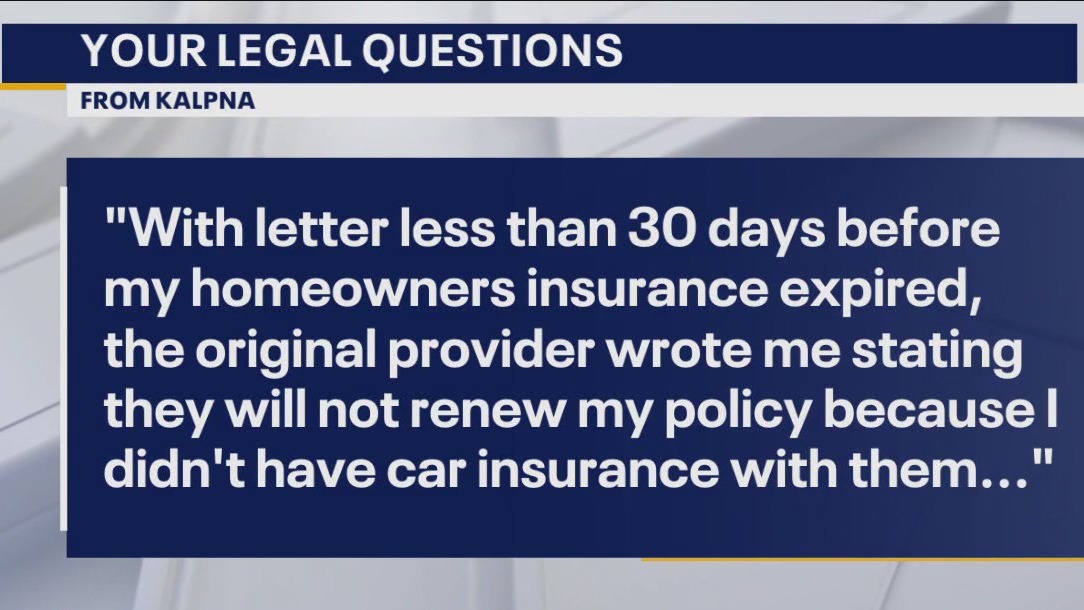 Your Legal Questions: Life insurance; home insurance; vehicle recall