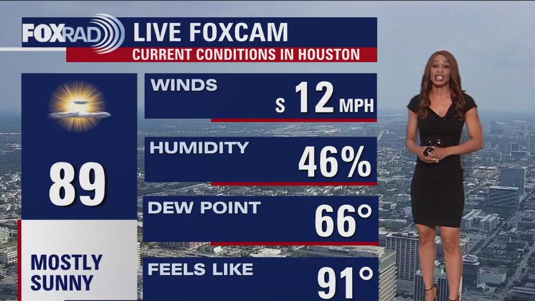 Houston weather: Sunny, heated Friday evening in the 80s