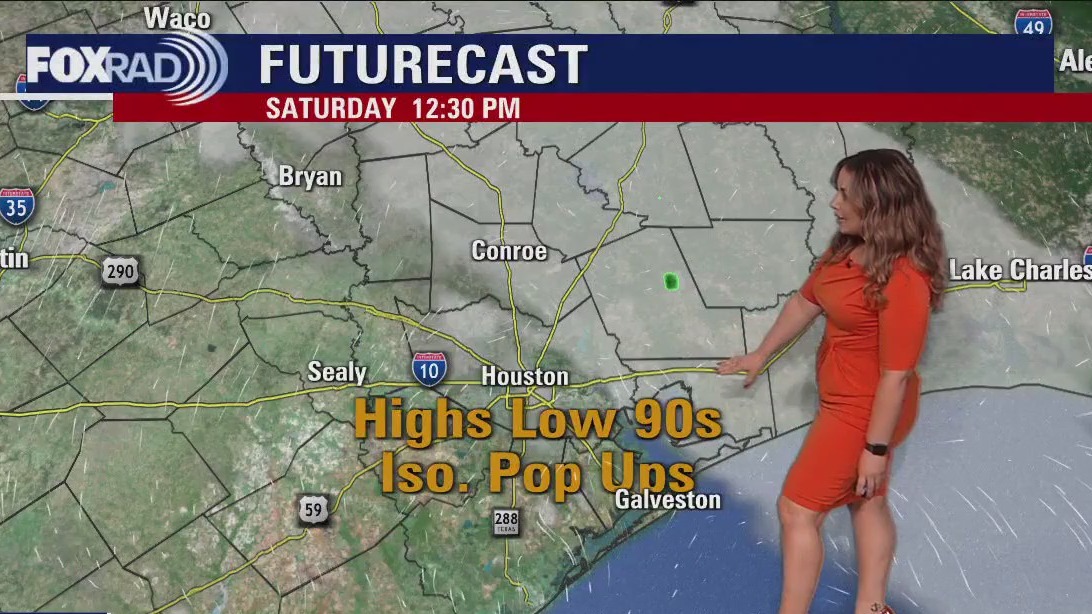 Houston weather: Sunny Sunday morning, storms in East Texas