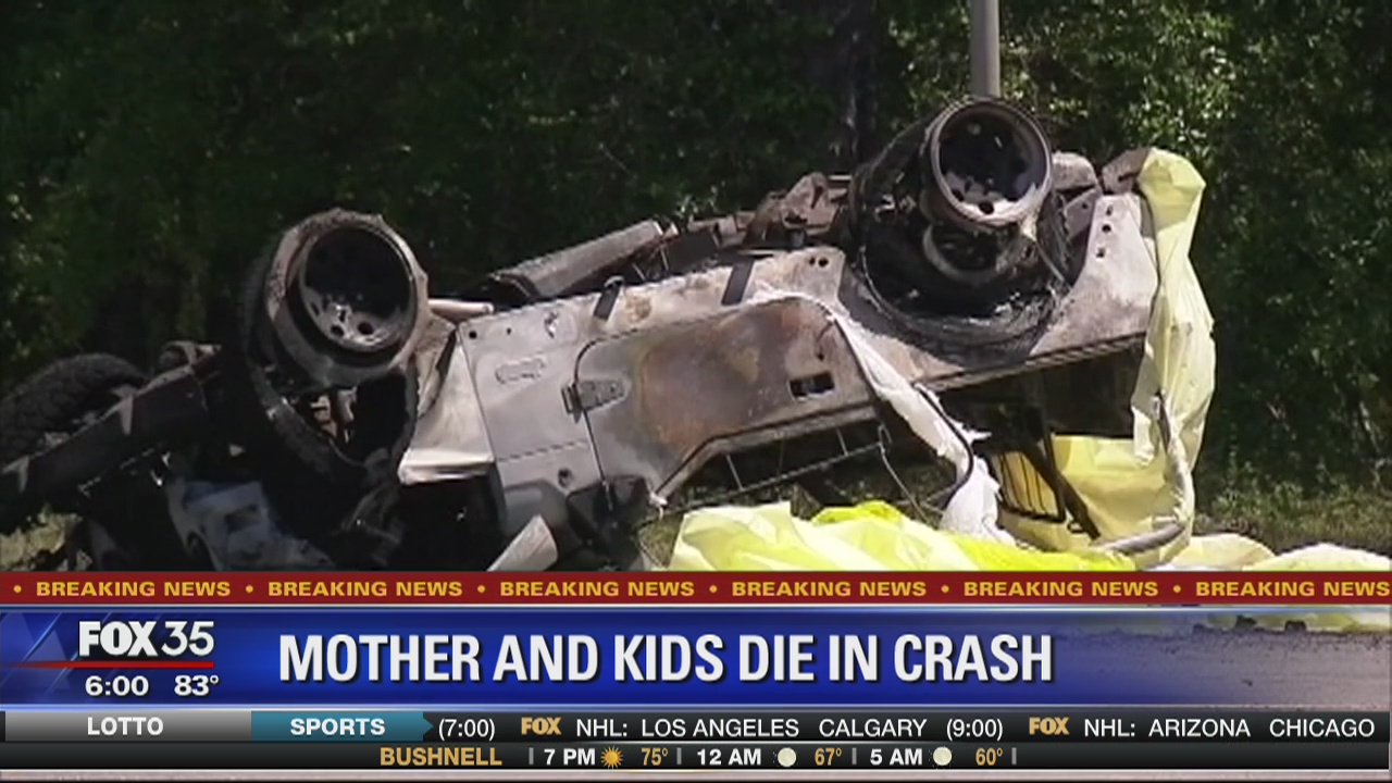 Woman and 3 children killed in DeLand crash | FOX 51 Gainesville