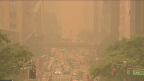 Canada wildfire smoke slowing Houston travel