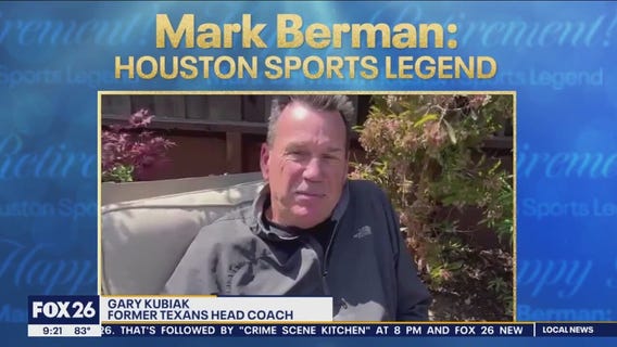 Former Houston Texans Head Coach Gary Kubiak on Mark Berman's retirement