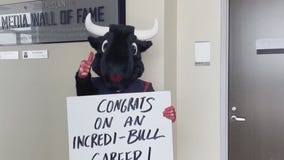 Houston Texans celebrate the retirement of Mark Berman: Houston Sports Legend