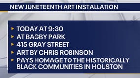 New Juneteenth Houston art installation