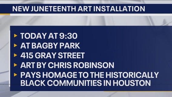 New Juneteenth Houston art installation