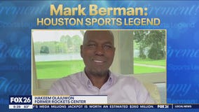 Hakeem Olajuwon on FOX 26 Sports Director Mark Berman's retirement