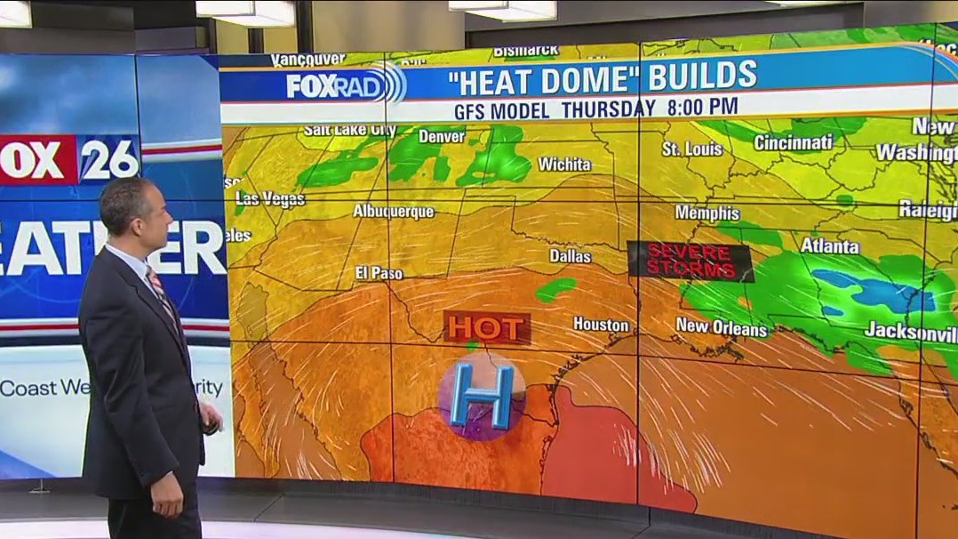 Houston weather: Heat advisory on Wednesday