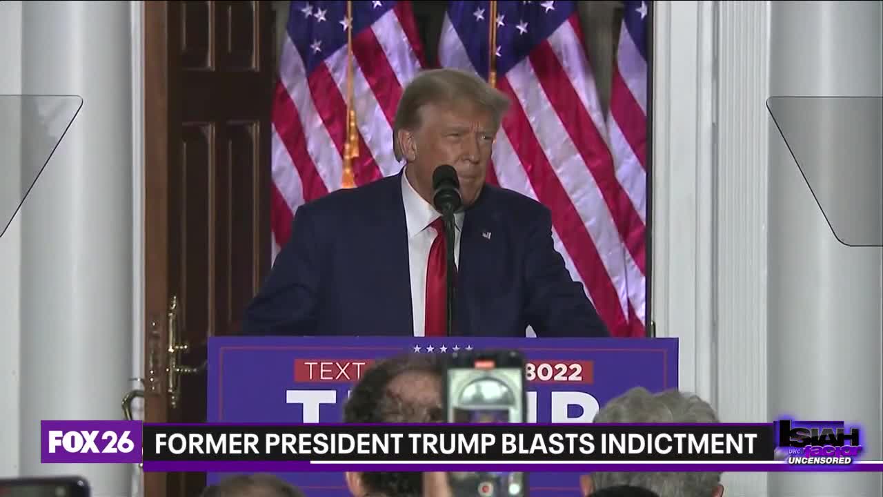 Former President Donald Trump pleads not guilty to charges