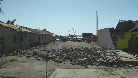 Texas Gov. Greg Abbott visits Perryton after deadly tornado