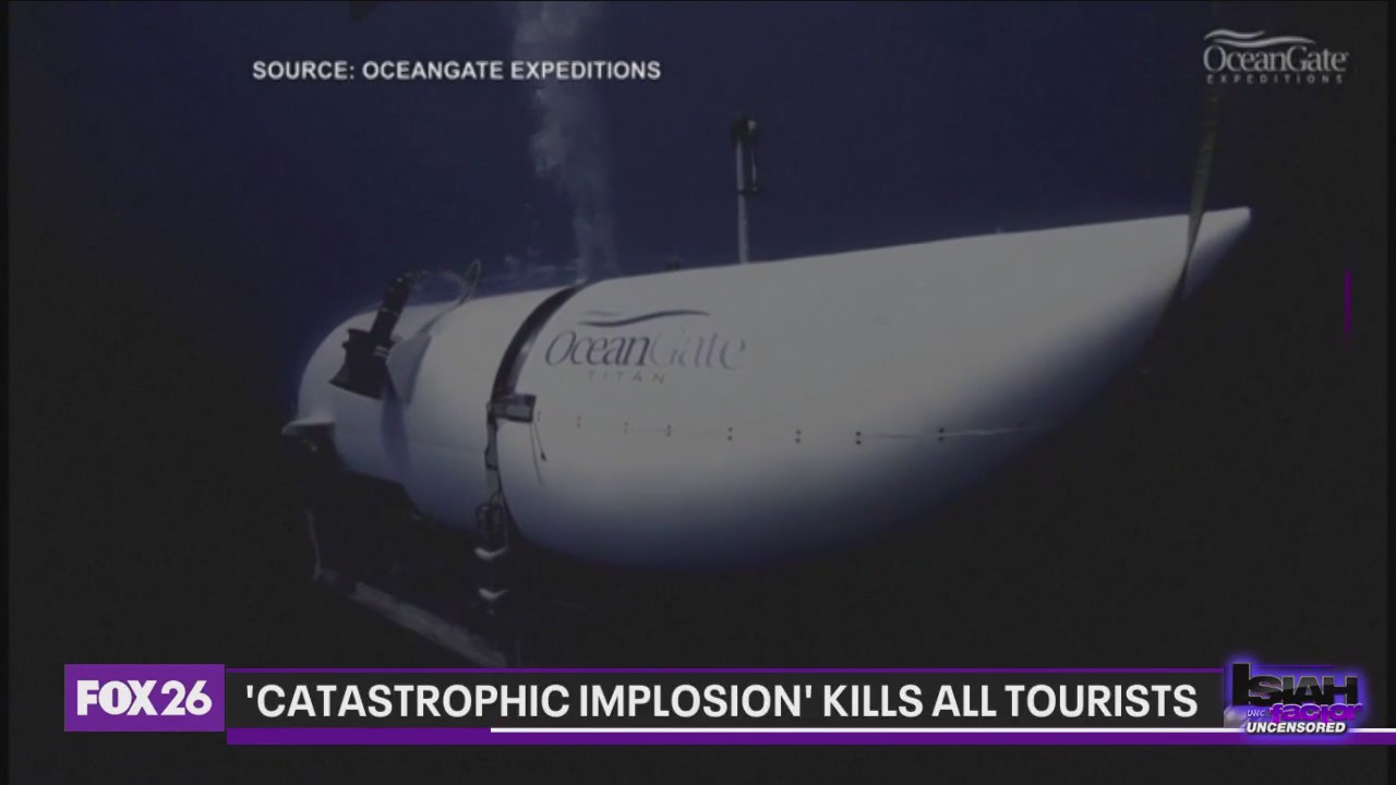 'Catastrophic implosion' kills all 5 tourist about OceanGate submersible