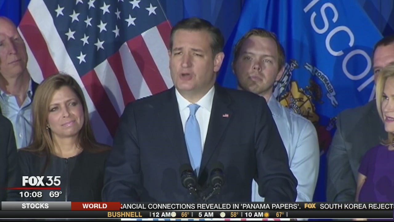 Cruz and Sanders projected to win Wisconsin primaries