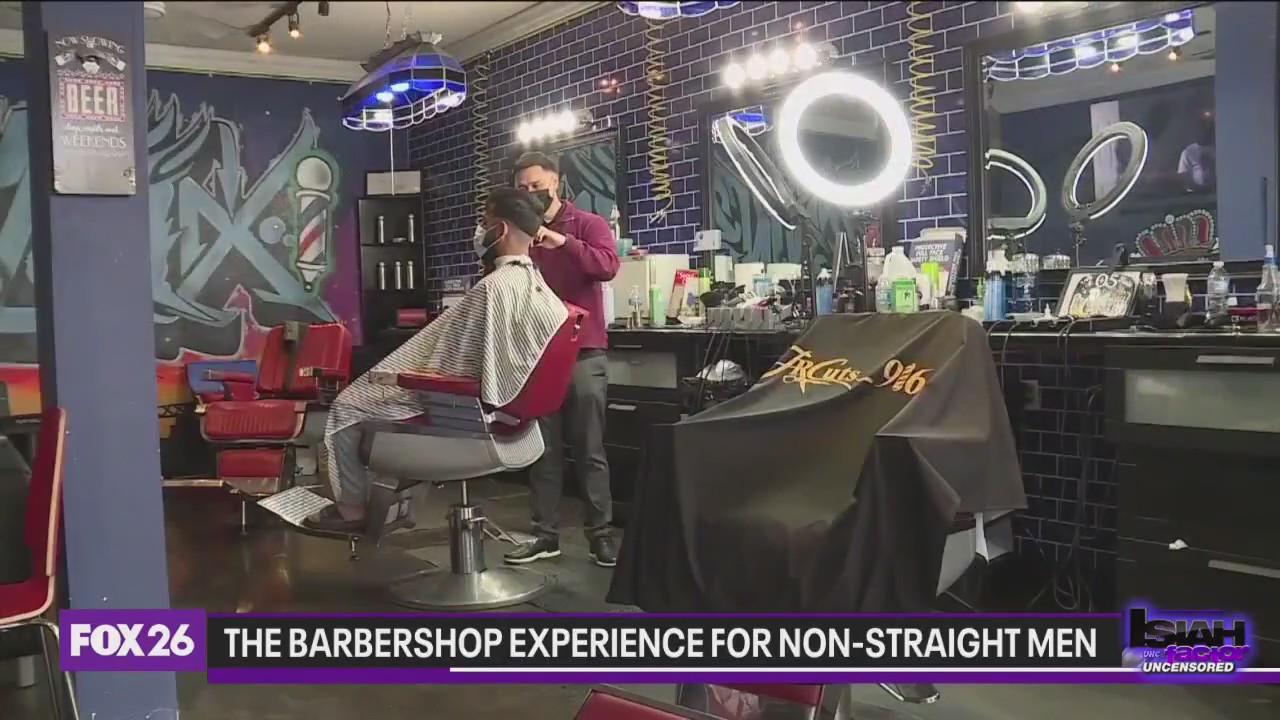 The barbershop experience for gay, bisexual men