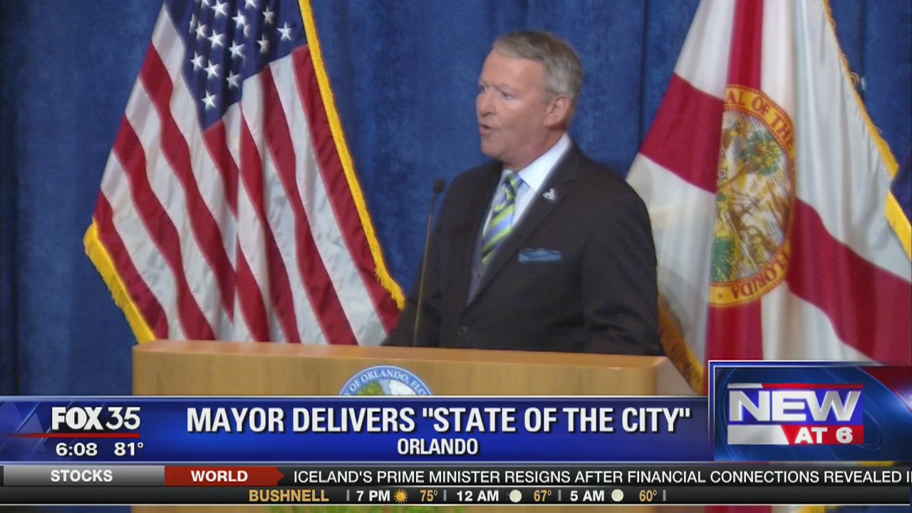 Orlando mayor uses speech to push SunRail